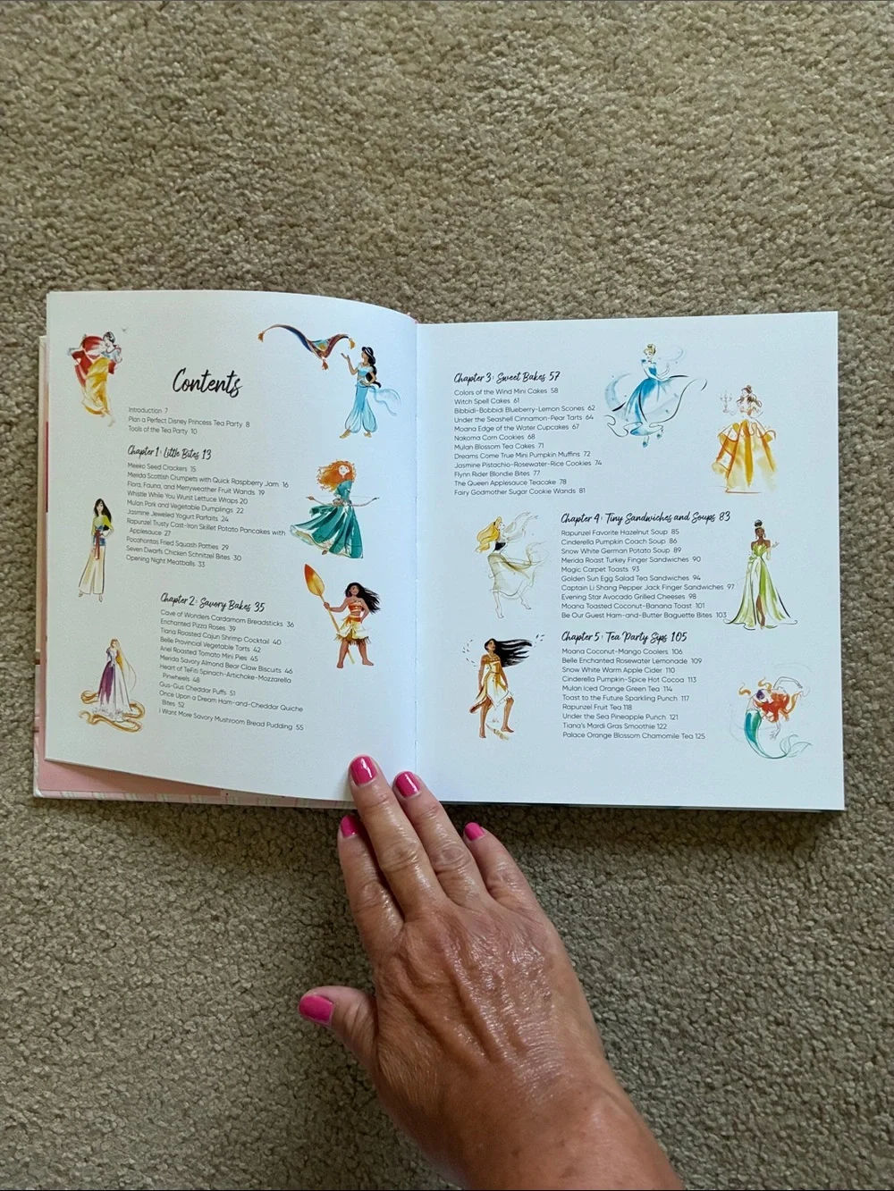 Book “Disney Princess Tea Parties”